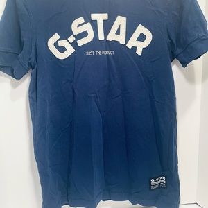 Mens large blue‎ G-star t-shirt.